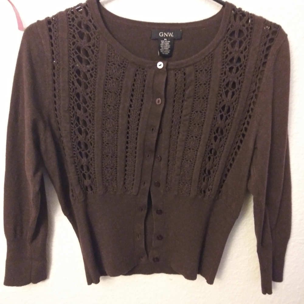 G.N.W. cropped sweater